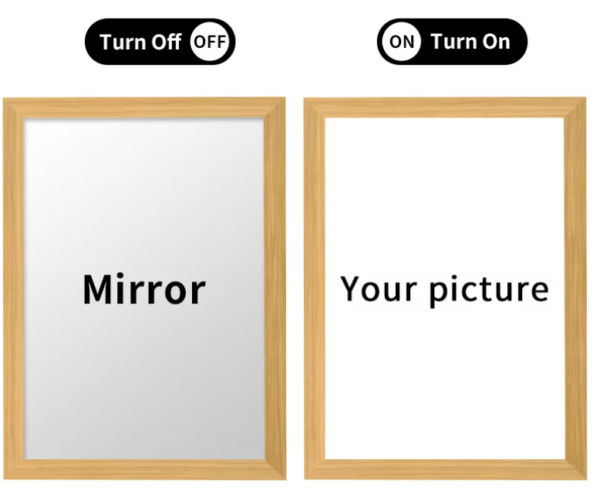 Magic Mirror - Wood - Image 2